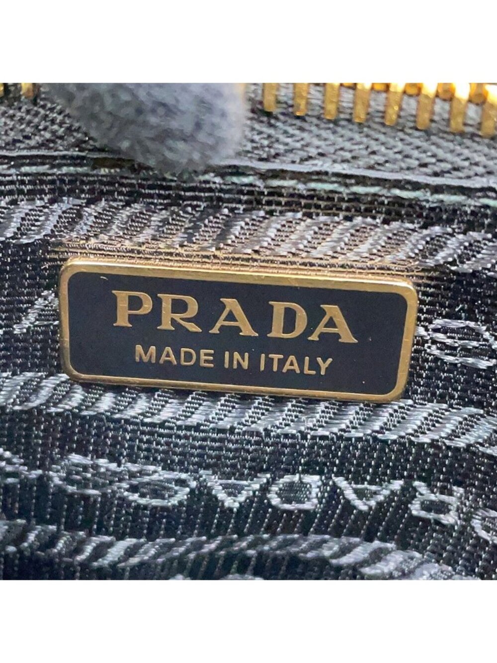 Prada Pouch Re-Nylon Surfin Pattern Nylon Case - Picture 7 of 8